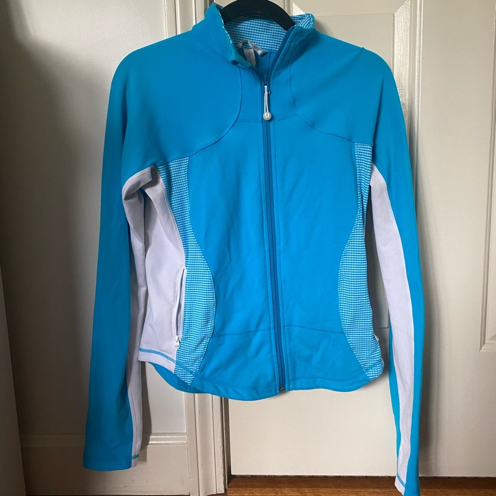 Vintage Lululemon Blue Jacket Size 10